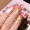 24 Farbe Lidschatten Glitter Perlglanz Wasserdicht Anfänger T8E2 J7 8U9I T3L8