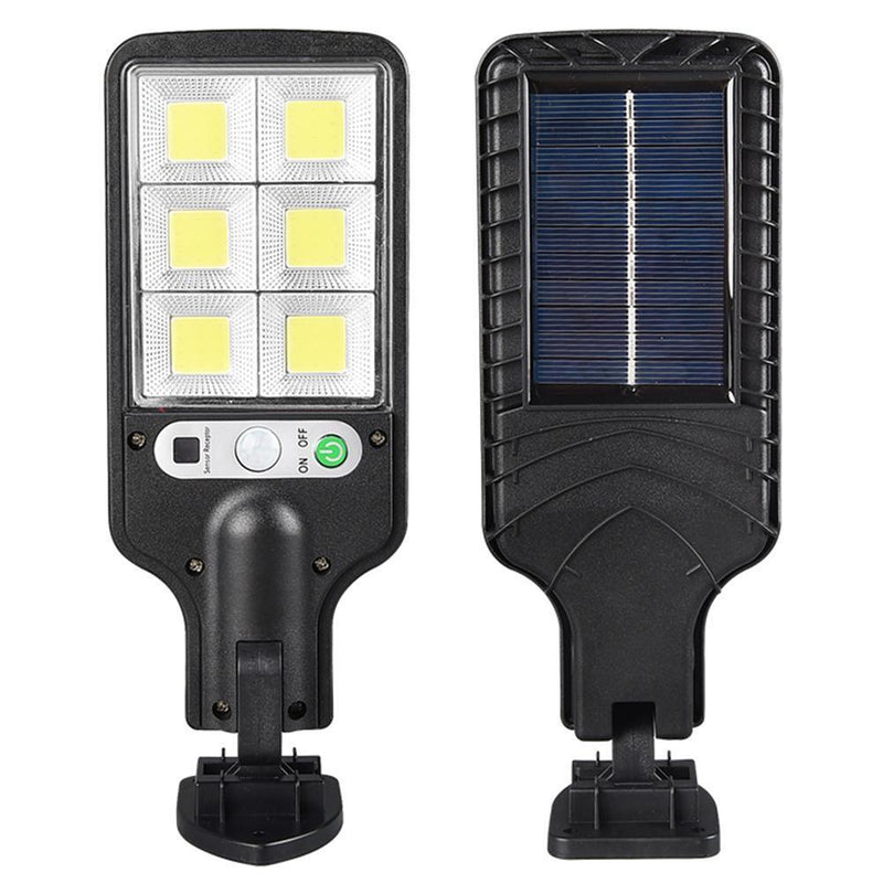 LED Solar Wall Light Outdoor Motion Sensor Lamp Garden Remote Lamp (72COB)