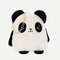 Cute Plush Panda Crossbody Handbag Women Girl Chain Shoulder Bags (Style 1)