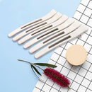 6pcs Solid Color Practical Duckbill Clip Traceless Hairdressing Hair Clip Set