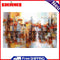 Riverside Town Oil Paint By Numbers Kits Canvas DIY Hand Painted Home Decoration