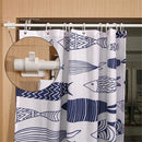 Fixed Clip Hanging Rod Holder Towel Holder Hanging Rack Curtain Rod Clip