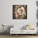 5D DIY Diamond Painting Kits Full Round Drill Rose Flower Mosaic Wall Pictu