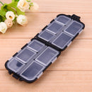 10pcs Stainless Steel Solid Ring Fishing Connector Rolling Swirl Screwed Sna
