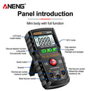 ANENG M107 4000 Counts Smart Digital Multimeter NCV DC AC Tester (Black) Newly