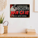 Guitar Sheet Metal Drawing Metal Painting Tin Wall Home Poster Bedroom Art Sign