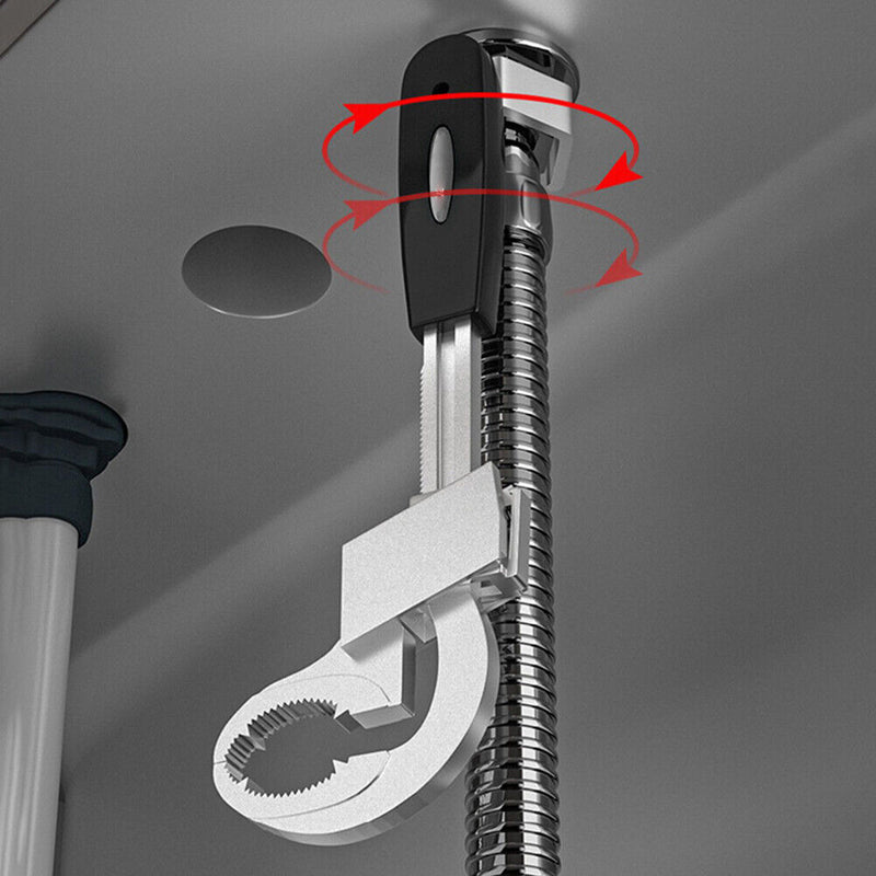 Universal Multi-function Adjustable Wrench Aluminium Alloy Open Wrench Newly