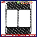 For Subaru BRZ 86 2013-2017 Carbon Fiber Seat Heating Button Frame Cover Trim