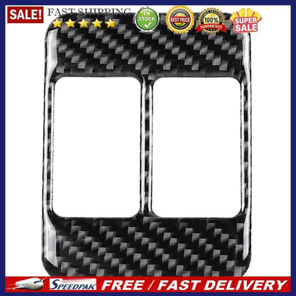 For Subaru BRZ 86 2013-2017 Carbon Fiber Seat Heating Button Frame Cover Trim