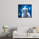 5D Full Square Drill Diamond Painting Cat Rhinestones Mosaic Kit Pictures