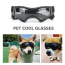 Pet Dog Glasses Goggles UV Protection Soft Frame Pets Sunglasses (Black) Newly