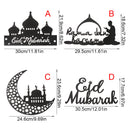 Felt Home Party Supplies Ramadan Decor Eid Mubarak Pendant DIY Crafts Ornament