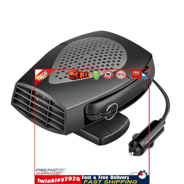 Portable Car Heater 12V 150W High Power Fast Heating Fan Anti-Fog Heater Newly