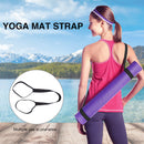 2pcs Yoga Mat Adjustable Shoulder Straps Band Stretch Carry Sling Fitness B