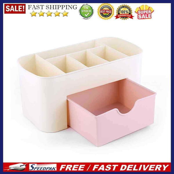 Multi-function Cosmetics Organizer Container Drawer Desktop Jewelry Storage B