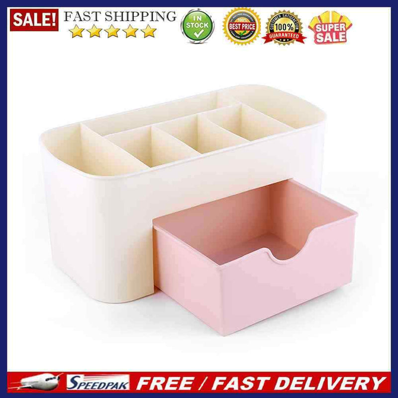 Multi-function Cosmetics Organizer Container Drawer Desktop Jewelry Storage B