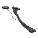 ATX Mining 30cm 24 Pin Dual PSU Extension Cable for Computer