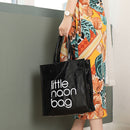 PVC Transparent Handbag Clear Large Capacity Waterproof Beach Totes (Black)
