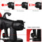 400W Plastic Electric Paint Spray Gun Latex Paint Spraying Machine (Red US)