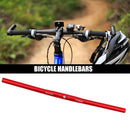25.4x540mm MTB Bike Aluminum Alloy Handlebar Riser Bar Ultra Light (Red)
