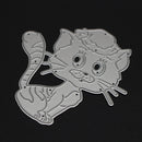 Metal Embossing Cutting Die Decoration Cut Cat Paper Crafts Photo Album DIY
