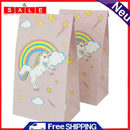12pcs Horse Rainbow Paper Favors Gift Bag Baby Shower Birthday Party Candy Box