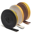 Anti Collision Soundproof Rubber Seal Strip Draught Excluder Window Door Foam