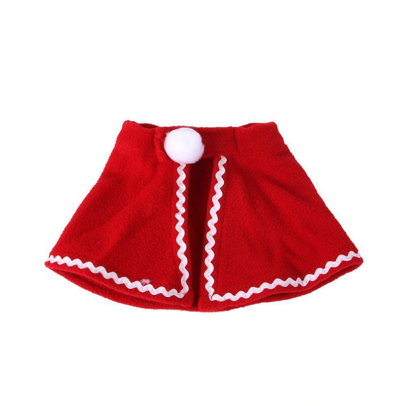 Winter Funny Santa Claus Cat/Dog Cape Scarf Pet Christmas Costumes Hat Antler
