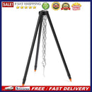 Outdoor Camping Picnic Grill Bonfire Stand Tripod Cooking Pot Hanging Chain