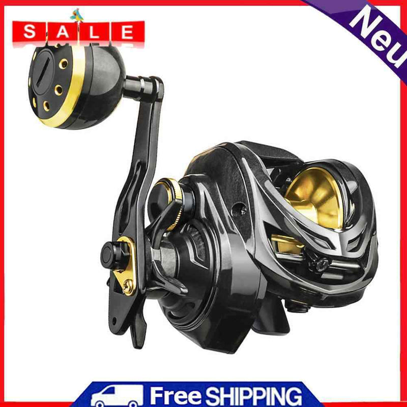 Fishing Reel Max Drag 16kg 9+1 Ball Bearing Metal Handle Grip Saltwater Wheel