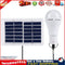 5 Modes 20 COB LED Solar Light USB Rechargeable Bulb Camping Lamp (7W) Newly