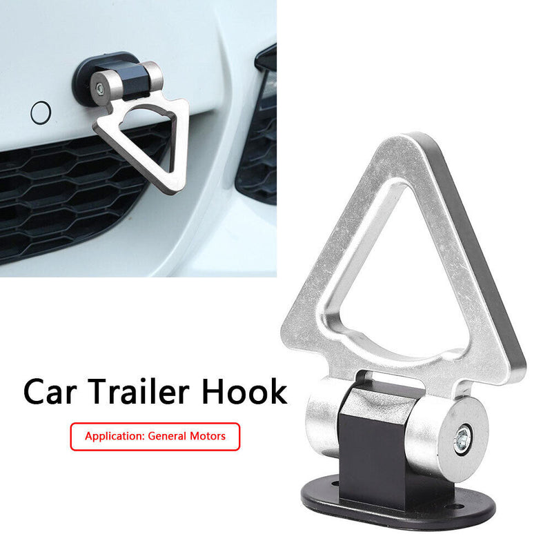 Decorative Car Trailer Hook Racing Triangle Style Bumper Tow Hook (Purple)