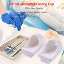1pc Dental Lab Casting Quartz Crucibles Centrifugal Hooded Dentist Tool Newly