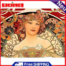 DIY Goddess Frameless Oil Paint by Numbers Kit Picture Handpainted Home Decor
