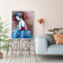 Dancing Girl Oil Paint By Numbers Hand Painted Wall Art Craft Home Decorations