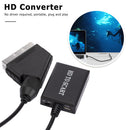 HDMI-compatible to Scart Converter HD TV DVD 720P 1080P Video Audio Adapter