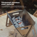 Detachable Camping Grill Foldable Mini Stove Portable Folding BBQ Supply Newly