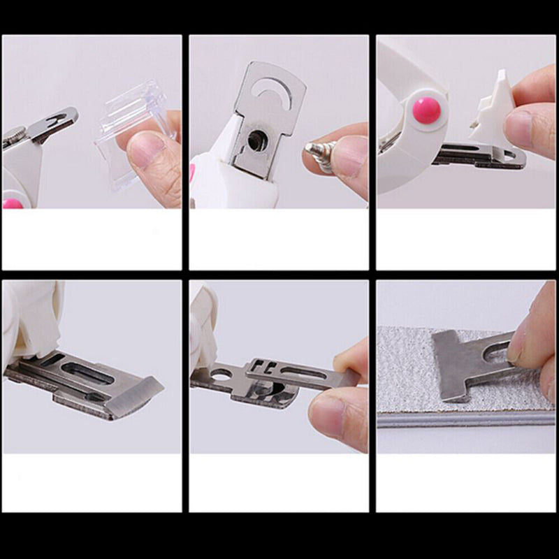 White False Nail Tip Cutter Clipper Slicer Nails Edge Salon Art Tip Trimmer