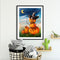 Oil Paint By Numbers Pumpkin Halloween Frameless Picture Home Living Room Decor