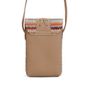 Straw Mobile Phone Bag Ethnic Style Woven Tassel Small Satchel Crossbody Bags