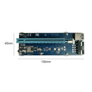 PCI-Express Riser Card 1X 16 USB 3.0 SATA 15 Pin to 4Pin for BTC Miner