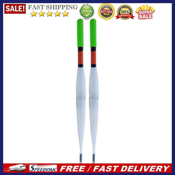 2x LED Light Stick Fishing Float Tube Night Fishing Luminous Electronic Tackl