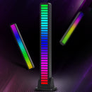 Type-C APP Control RGB 32 LED Voice-Activated Rhythm Light Bar (Jazz Black)