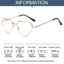 Glasses Frame Photography Eyeglasses Heart-shaped Frames Decoration Eyewear