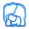 Lunch DIY Sandwiches Cutter Mould Food Die Bread Biscuits Mold(Elephant)