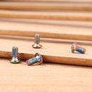 12pcs M5x8mm Disk Brake Bolts T25 Torx Titanium TI Bottle Holder Bolts Screws