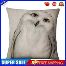 Sweat-Absorbent Cute Owl Pillow Cover Home Room Bed Decor Art Craft Pillowcase