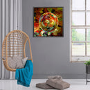 DIY Full Round Drill Diamond Painting 5D Flower Crystal Ball Poster Kit Newly