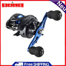 7.2/1 Metal Low Profile Baitcasting Fishing Reel Lure Anti-Tangle Fishing Reel