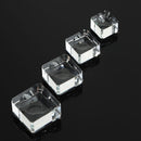 Square Crystal Sphere Base Glass Holder Ball Display Stand Transparent Support